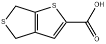 4,6-二氢噻吩并[3,4-B]噻吩-2-羧酸 结构式