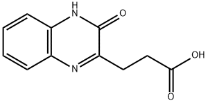 3-(3-羟基喹唑啉-2-基)丙酸 结构式