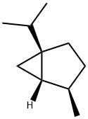 [1S,4R,5S,(+)]-4-Methyl-1-(1-methylethyl)bicyclo[3.1.0]hexane 结构式