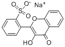 黄酮醇-2-磺酸钠盐 结构式