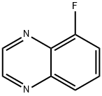 QUINOXALINE, 5-FLUORO- (9CI) 结构式