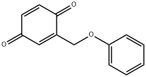 2-Phenoxymethyl-1,4-benzoquinone 结构式