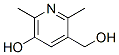 3-Pyridinemethanol, 5-hydroxy-2,6-dimethyl- (9CI) 结构式