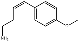 3-Buten-1-amine,4-(4-methoxyphenyl)-,(Z)-(9CI) 结构式