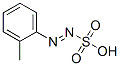 Diazenesulfonic acid, (2-methylphenyl)- (9CI) 结构式