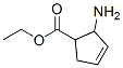 3-Cyclopentene-1-carboxylicacid,2-amino-,ethylester(9CI) 结构式