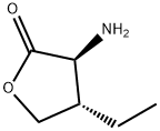 2(3H)-Furanone,3-amino-4-ethyldihydro-,(3S,4S)-(9CI) 结构式