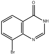 8-溴-4-(1H)-喹唑啉酮 结构式