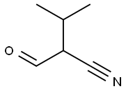 2-甲酰基-3-甲基丁腈 结构式