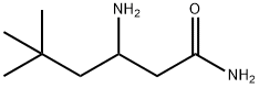 3-AMINO-5,5-DIMETHYL-HEXANOIC ACID AMIDE 结构式