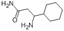 3-AMINO-3-CYCLOHEXYL-PROPIONIC ACID AMIDE 结构式