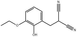 Propanedinitrile, [(3-ethoxy-2-hydroxyphenyl)methyl]- (9CI) 结构式