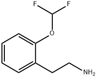 2-[2-(二氟甲氧基)苯基]乙烷-1-胺 结构式