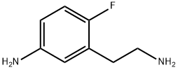 Benzeneethanamine, 5-amino-2-fluoro- (9CI) 结构式