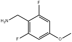 2,6-二氟-4-甲氧基苄胺 结构式
