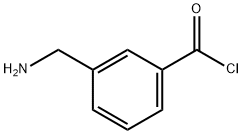 Benzoyl chloride, 3-(aminomethyl)- (9CI) 结构式