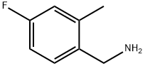 4-Fluoro-2-methylbenzylamine 结构式