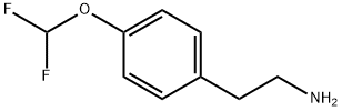 2-[4-(二氟甲氧基)苯基]乙胺 结构式