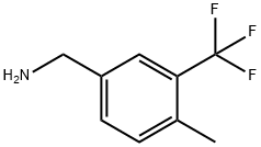 4-甲基-3-三氟甲基苄胺 结构式