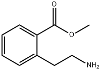 METHYL 2-(2-AMINOETHYL)BENZOATE 结构式