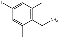 (4-氟-2,6-二甲基苯基)甲胺 结构式