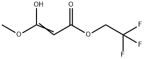 2-Propenoicacid,3-hydroxy-3-methoxy-,2,2,2-trifluoroethylester(9CI) 结构式