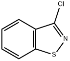 3-氯-1,2-苯并异噻唑 结构式