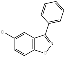 5-氯-3-苯基苯并[D]异恶唑 结构式