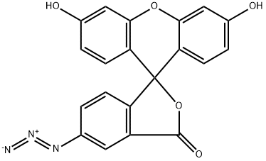 azidofluorescein 结构式