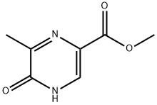 6-甲基-5-氧代-4,5-二氢吡嗪-2-羧酸甲酯 结构式