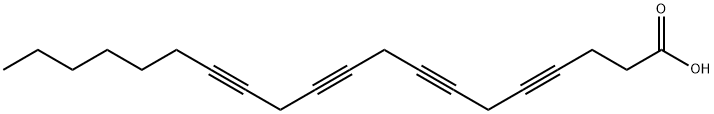 4,7,10,13-eicosatetraynoic acid 结构式