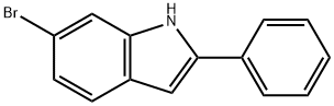 6-溴-2-苯基-1H-吲哚 结构式