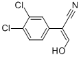 2-(3,4-二氯苯基)-3-羟基丙烯腈 结构式