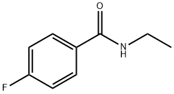 N-乙基-4-氟苯甲酰胺 结构式