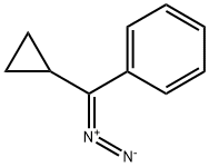 Benzene,  (cyclopropyldiazomethyl)-  (9CI) 结构式