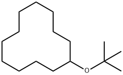 (1,1-dimethylethoxy)cyclododecane 结构式