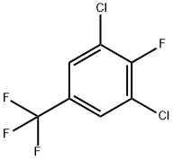3,5-二氯-4-氟三氟甲苯 结构式