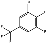 3-氯-4,5-二氟三氟甲苯 结构式