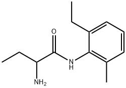 Butanamide, 2-amino-N-(2-ethyl-6-methylphenyl)- (9CI) 结构式