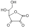 5-(1,2-DIHYDROXYETHYL)-2,3,4(5H)-FURANTRIONE 结构式