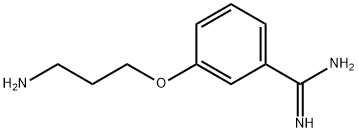 Benzenecarboximidamide, 3-(3-aminopropoxy)- (9CI) 结构式