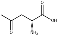 D-Norvaline, 4-oxo- (9CI) 结构式