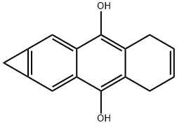 1H-Cycloprop[b]anthracene-3,8-diol, 4,7-dihydro- (9CI) 结构式