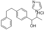 BENZYL ALCOHOL, alpha-(1-(1-IMIDAZOLYL)ETHYL)-4-PHENETHYL-, HYDROCHLOR IDE 结构式