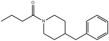 1-Butyryl-4-benzylpiperidine 结构式