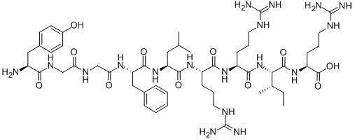 DYNORPHIN A (1-9) 结构式