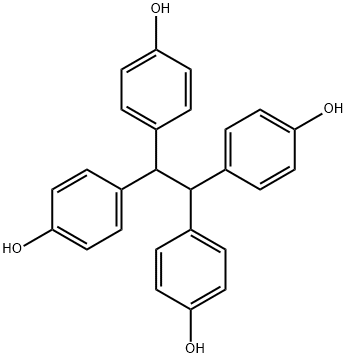 1,1,2,2-四(4-羟基苯基)乙烷 结构式
