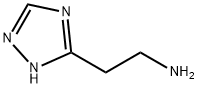 3-氨乙基-1H-[1,2,4]三唑 结构式