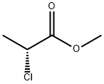 (R)-(+)-2-氯丙酸甲酯 结构式
