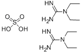 1,1-二乙基胍硫酸盐 结构式